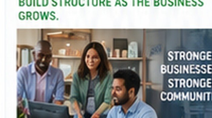 Small business team